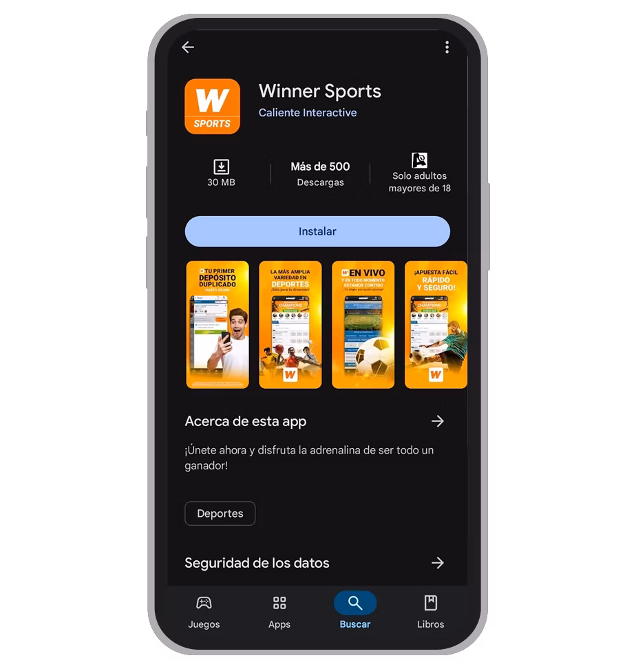 descargar Winner APK